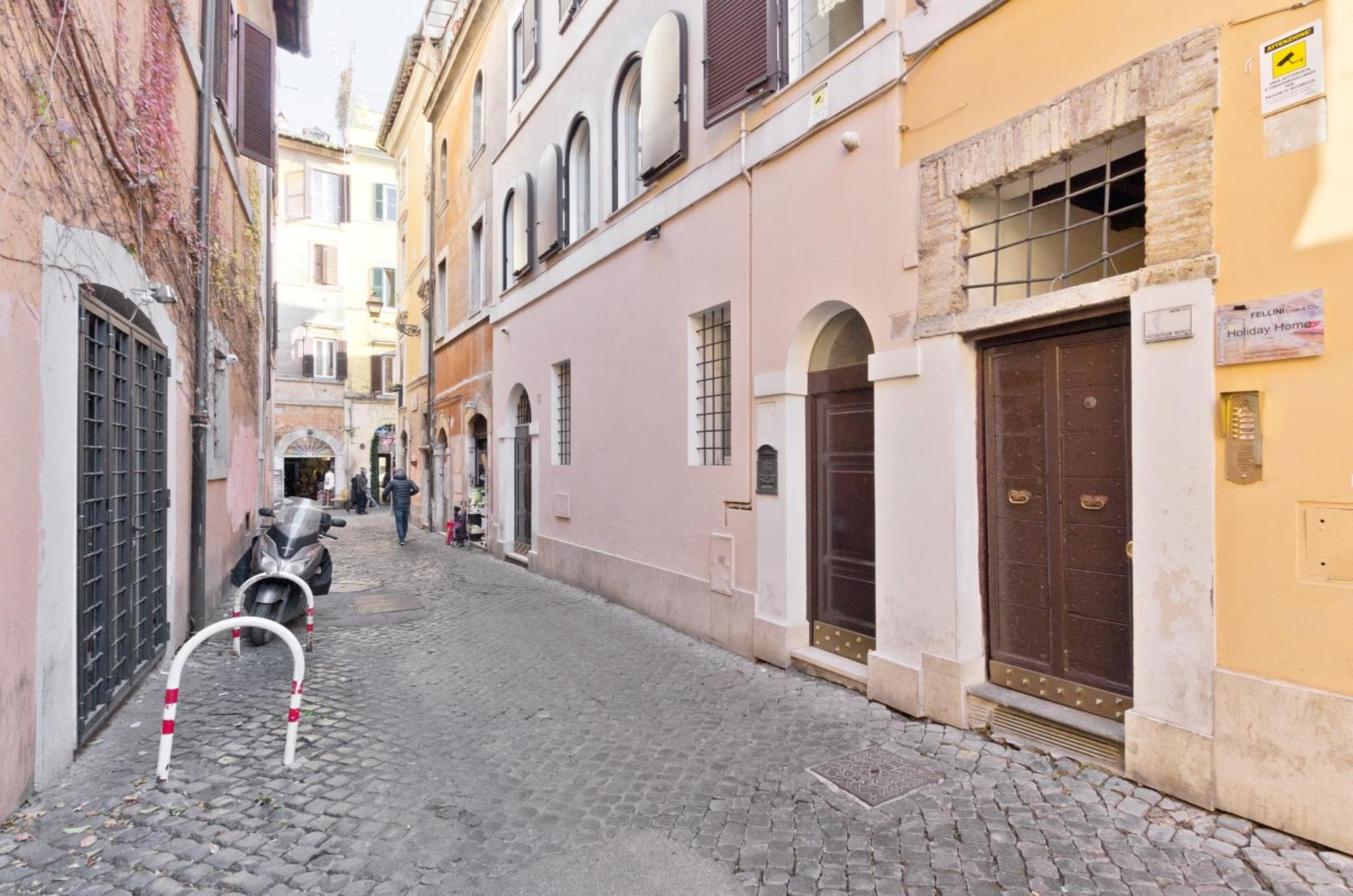 רומא Studio Vicolo De Renzi Trastevere מראה חיצוני תמונה